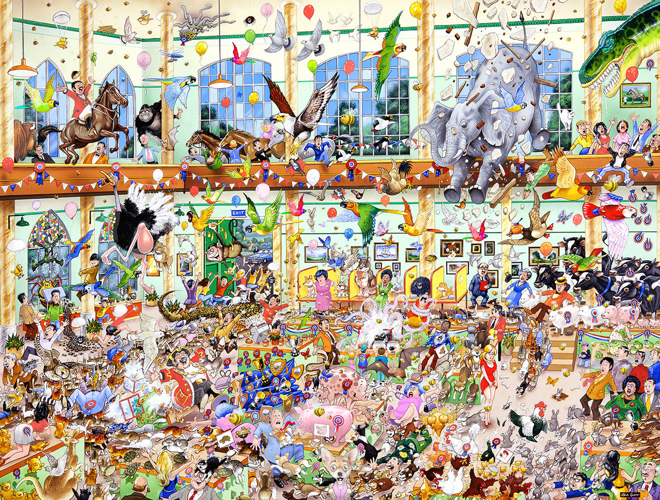 Mike Jupp I Love Pets 1000 Piece Jigsaw Puzzle | All Jigsaw Puzzles UK