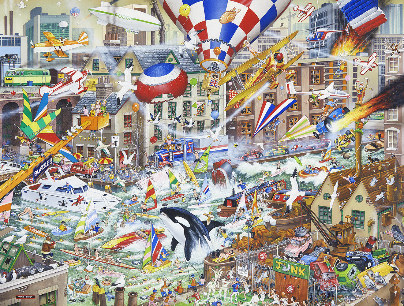 Mike Jupp I Love the Weekend 1000 Piece Jigsaw Puzzle – All Jigsaw Puzzles