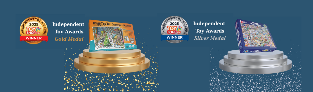 All Jigsaw Puzzles Wins Gold & Silver at the Independent Toy Awards 2025