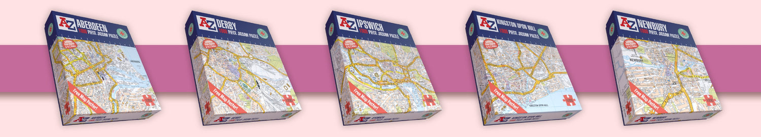 A-Z Map Jigsaw Puzzles