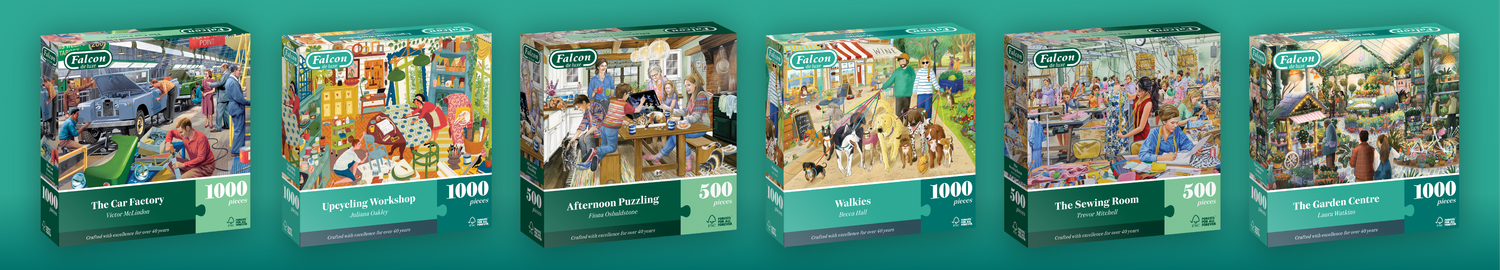 Falcon de luxe Jigsaw Puzzles