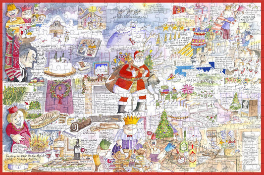 Tim Bulmer Christmas - 300 Piece Wooden Puzzle