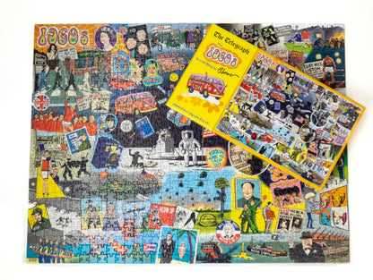 The Telegraph 1960s According to Blower 1000 or 300 Piece Jigsaw Puzzle