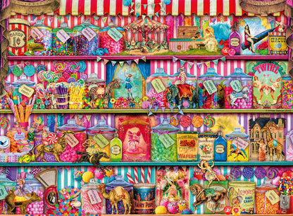 The Sweet Shop Aimee Stewart 500 Piece Jigsaw Puzzle