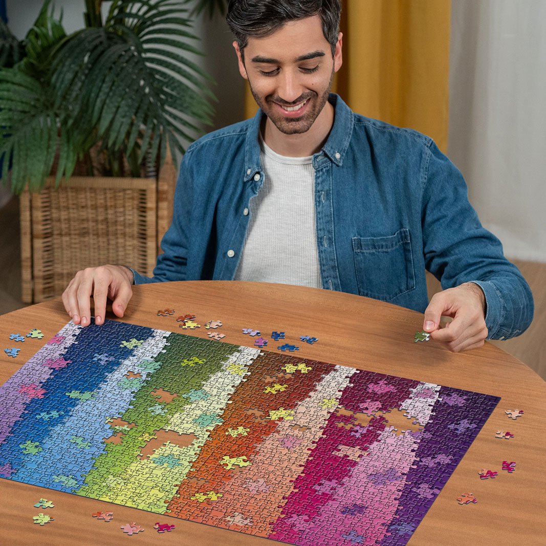 Colours on Colours 1000 Piece Jigsaw Puzzle