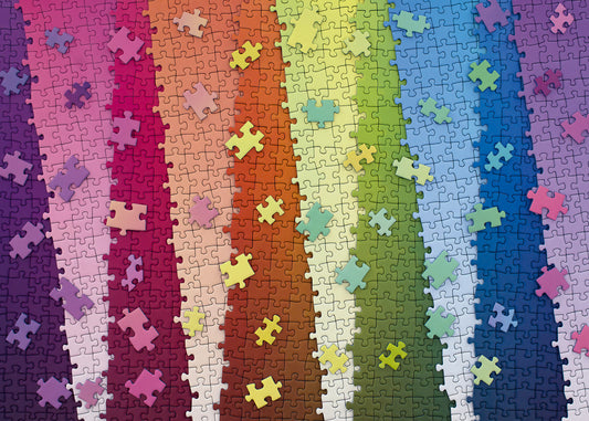 Colours on Colours 1000 Piece Jigsaw Puzzle