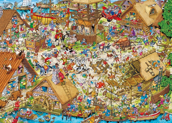 Ray's Comic Series - Time Travel No. 1 Classic Era 1000 Piece Jigsaw Puzzle