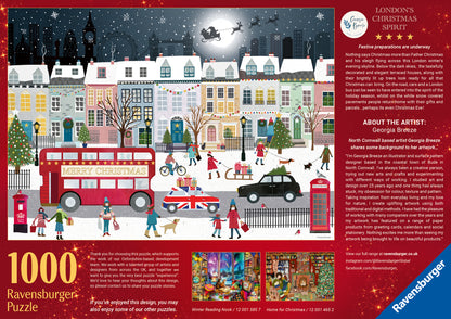 London’s Christmas Spirit 1000 Piece Jigsaw Puzzle