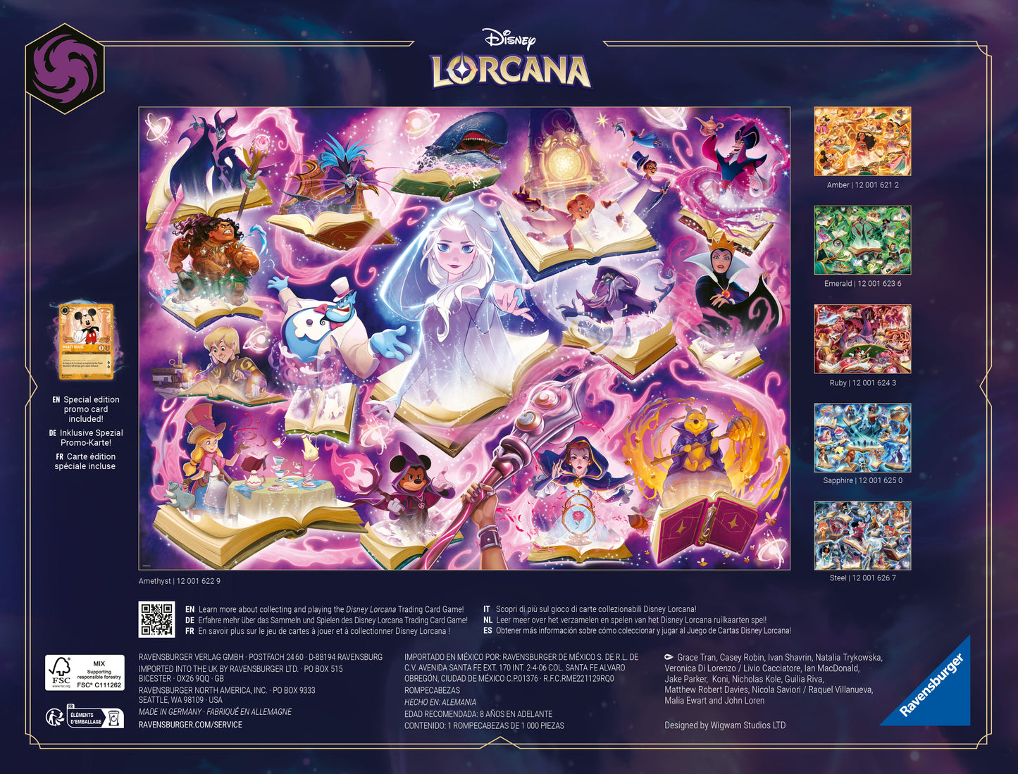 DLC Glimmers of the Realm: Amethyst 1000 Piece Jigsaw Puzzle