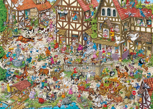 Ray's Comic Series - Time Travel No. 2 Middle Ages 1000 Piece Jigsaw Puzzle