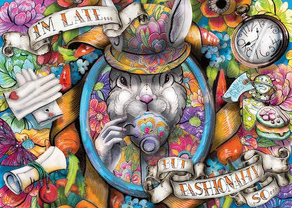 Fashionably Late 1000 Piece Jigsaw Puzzle
