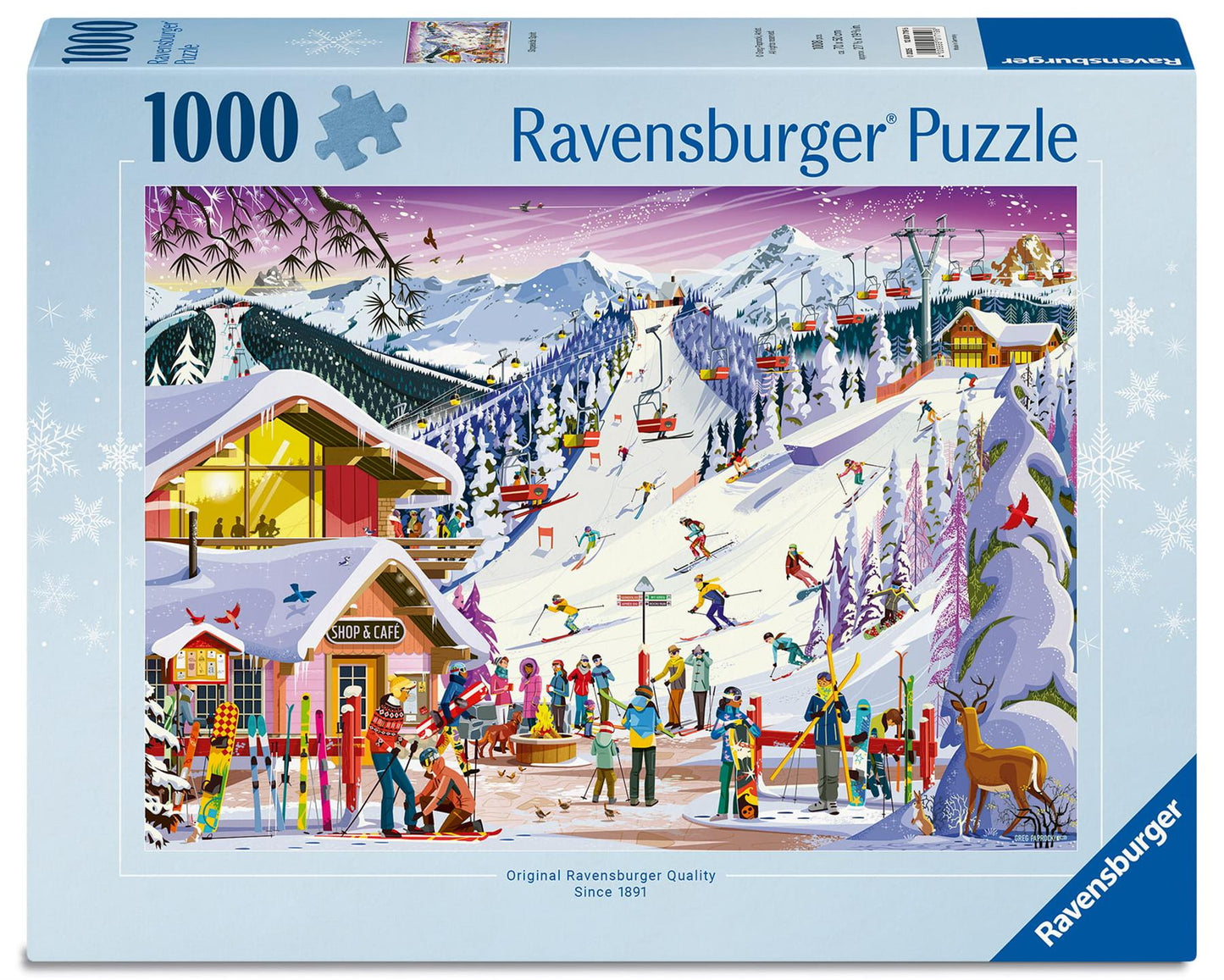 Slopeside Spirit 1000 Piece Jigsaw Puzzle