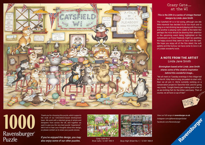 Crazy Cat's at the WI 1000 Piece Jigsaw Puzzle