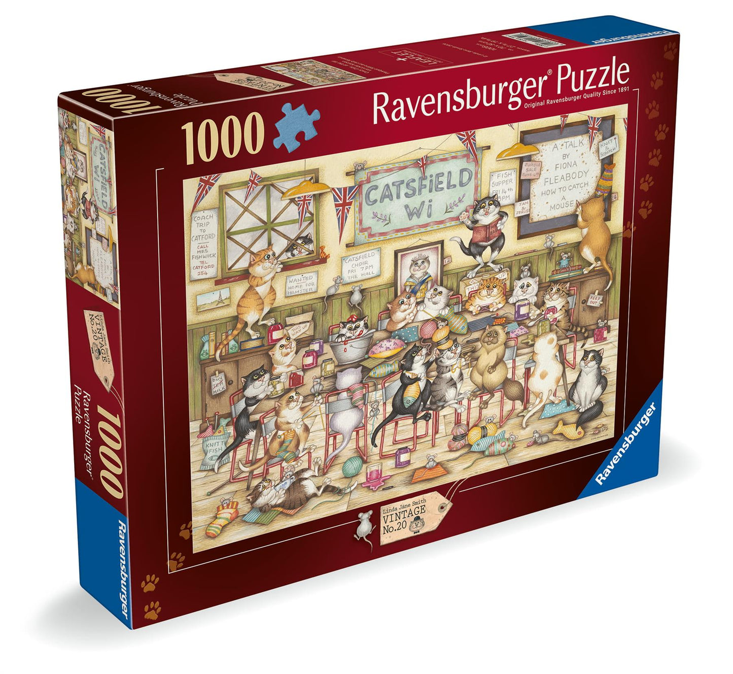 Crazy Cat's at the WI 1000 Piece Jigsaw Puzzle