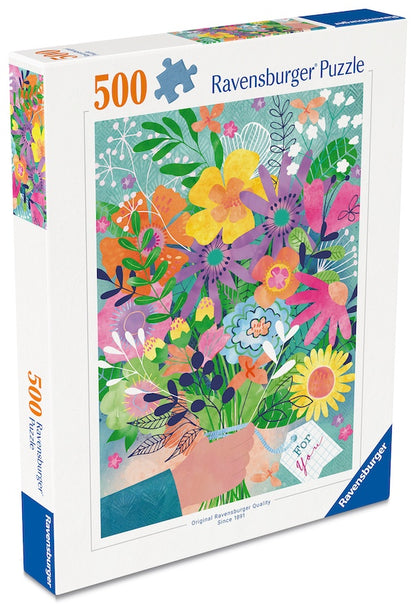 Flowers for You 500 Piece Jigsaw Puzzle