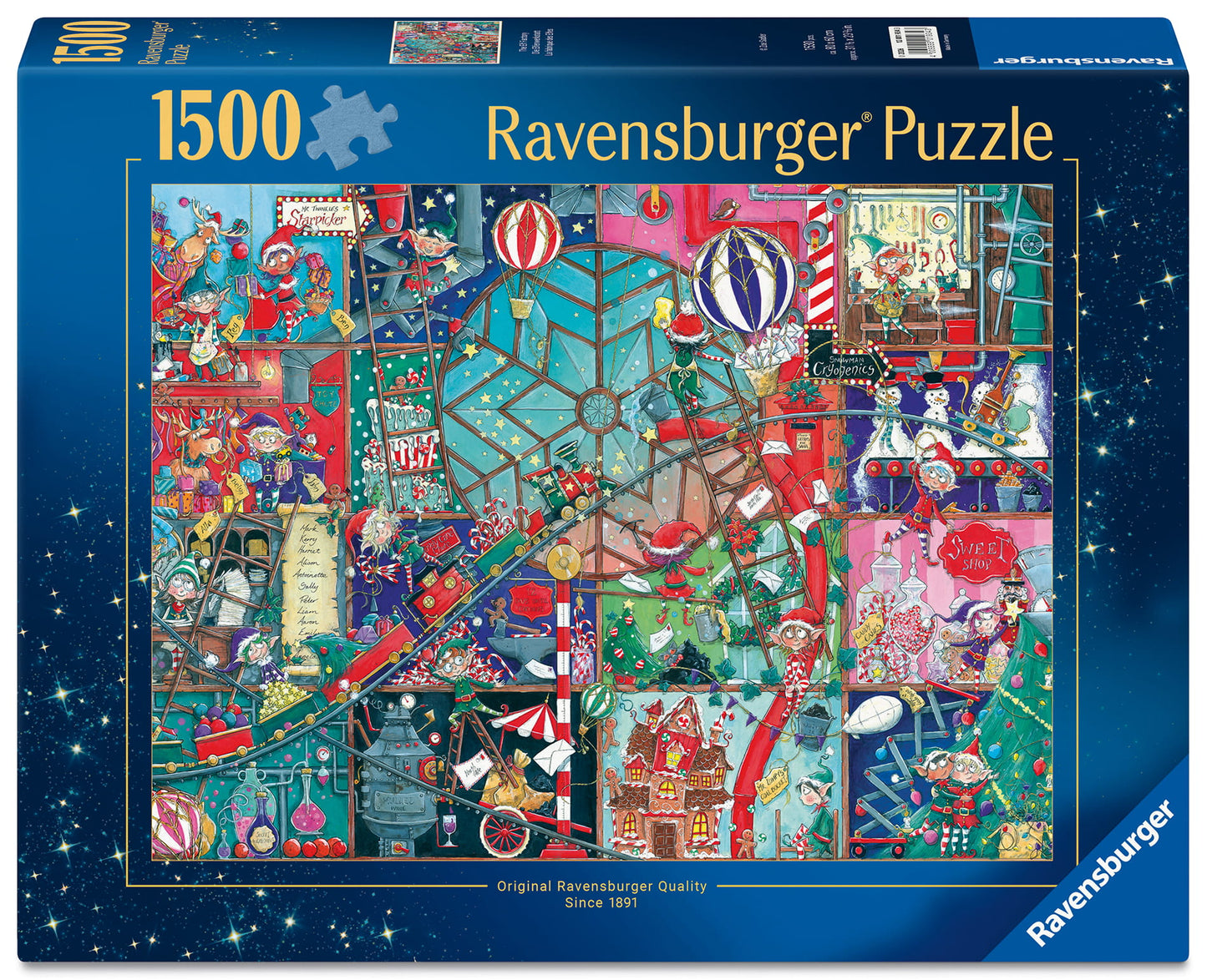 Elf Cafe 1500 Piece Jigsaw Puzzle
