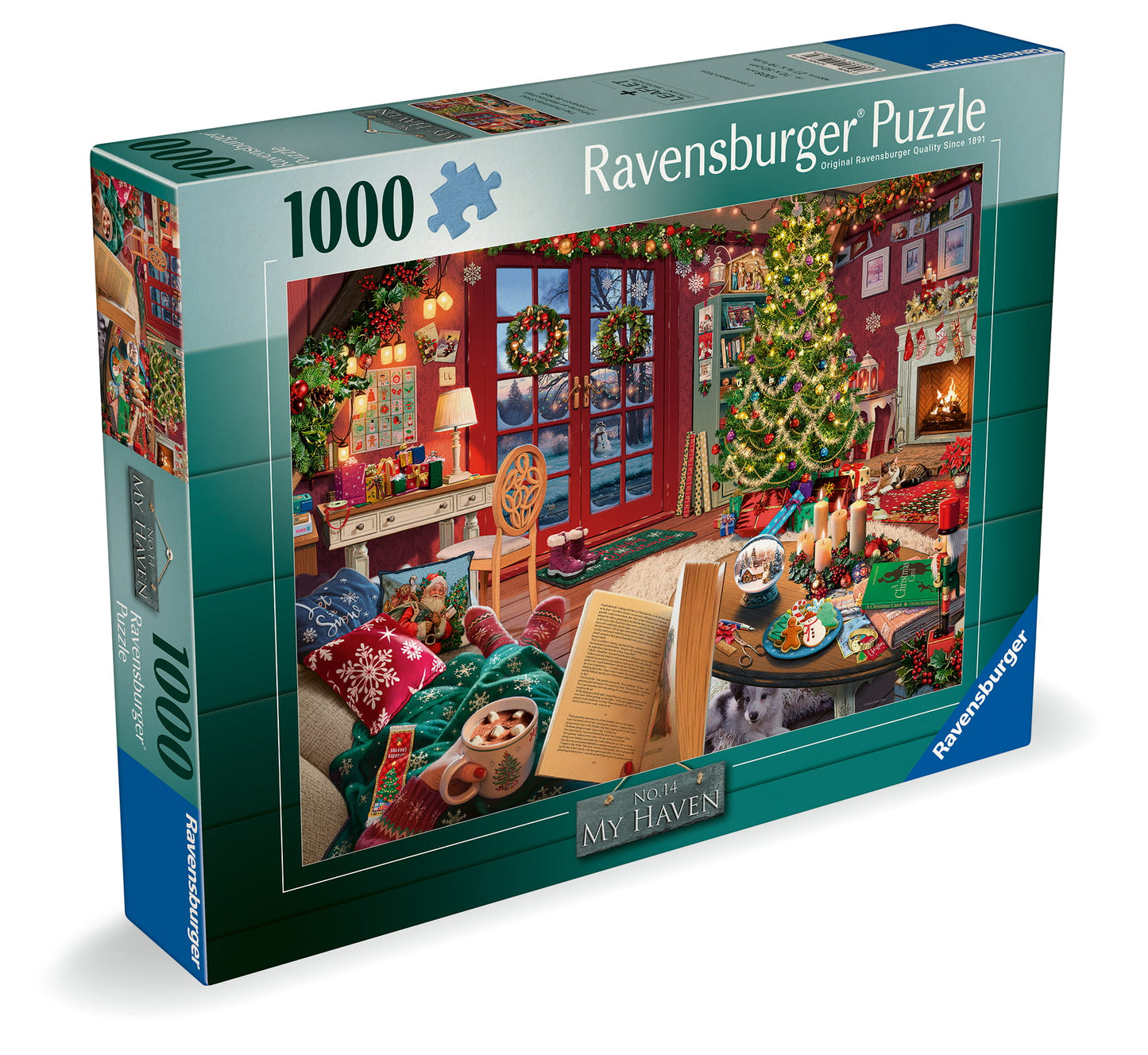 My Haven No.14 - Christmas Shed 1000 Piece Jigsaw Puzzle