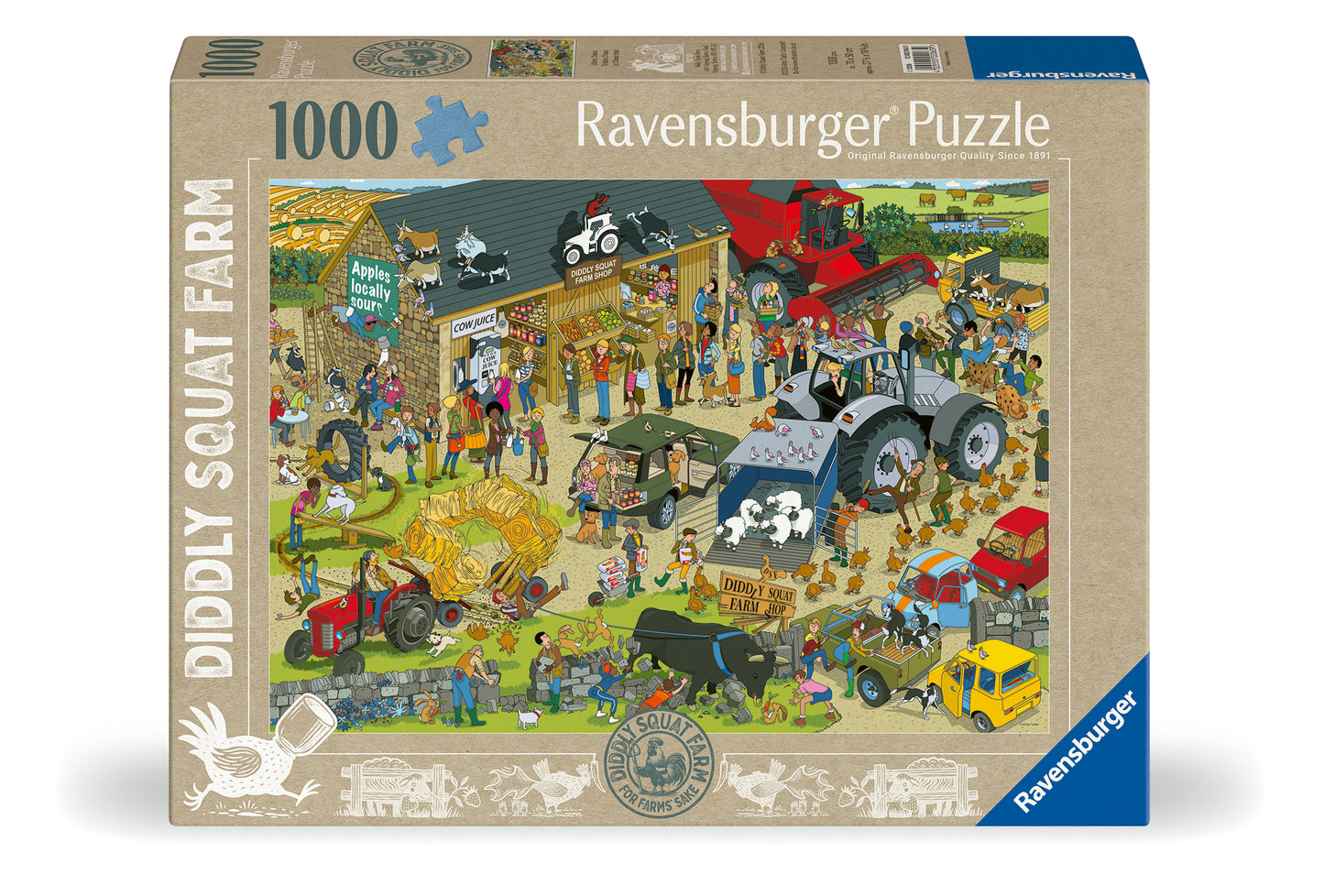 PRE-ORDER Diddly Squat Farm 1000 Piece Jigsaw Puzzle