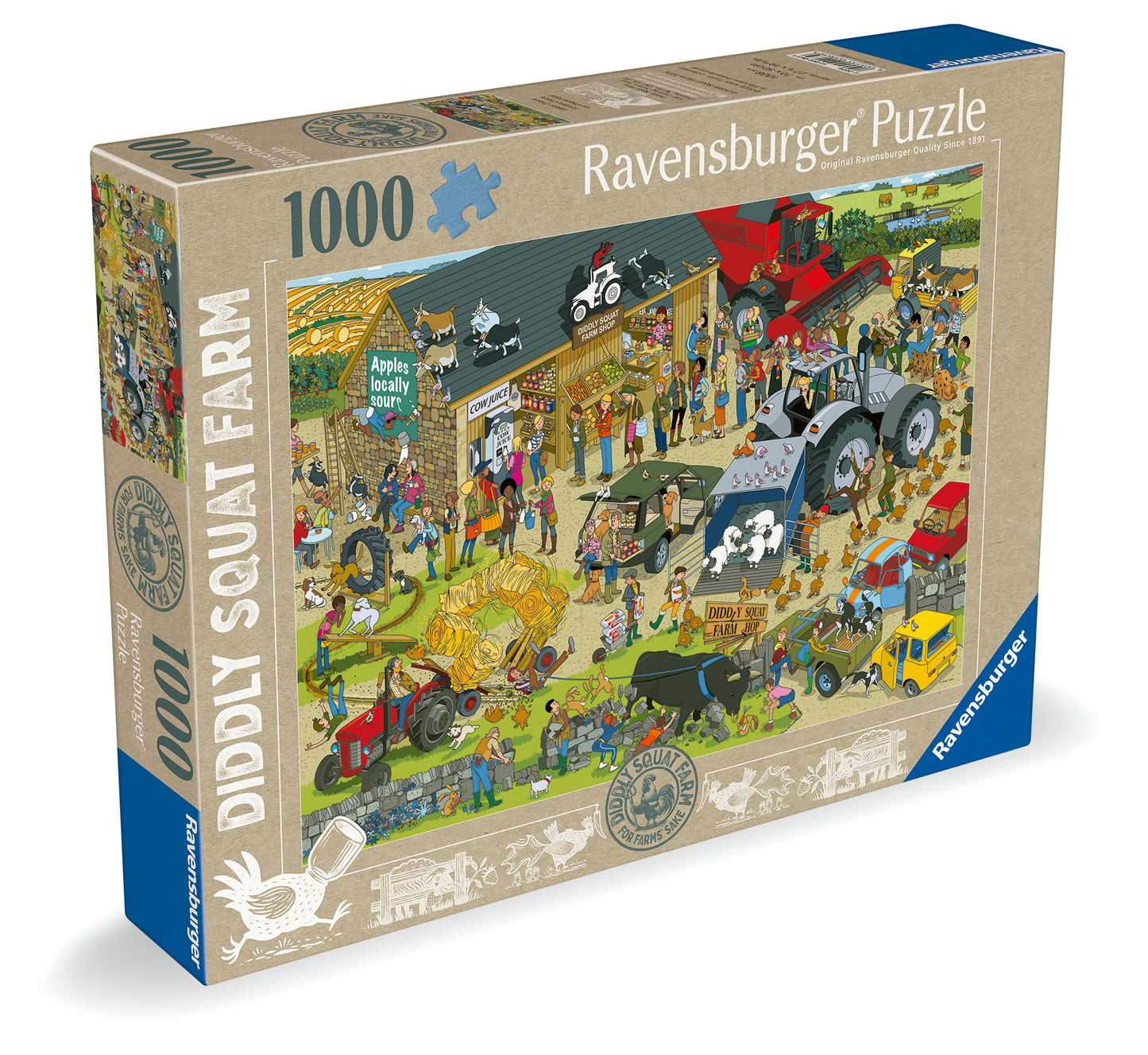 PRE-ORDER Diddly Squat Farm 1000 Piece Jigsaw Puzzle
