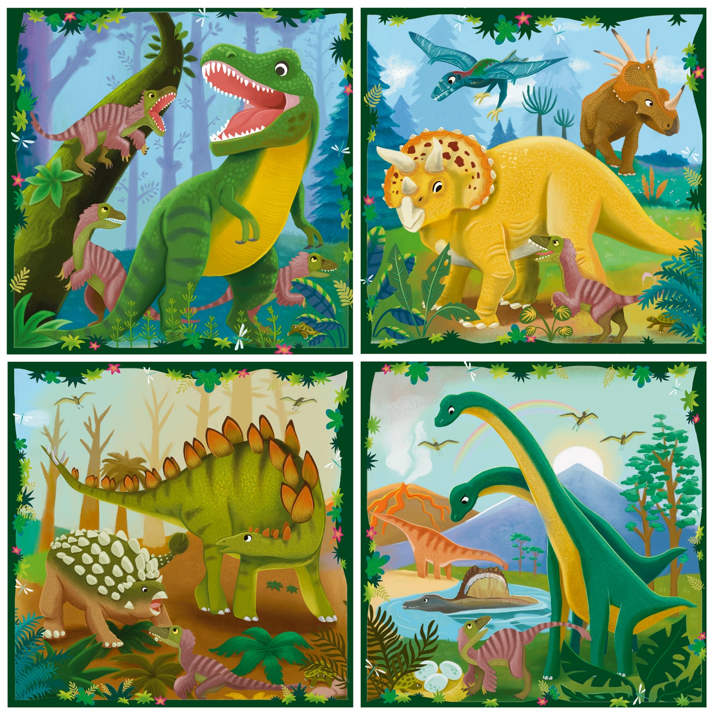 Puzzle Up Dinosaurs