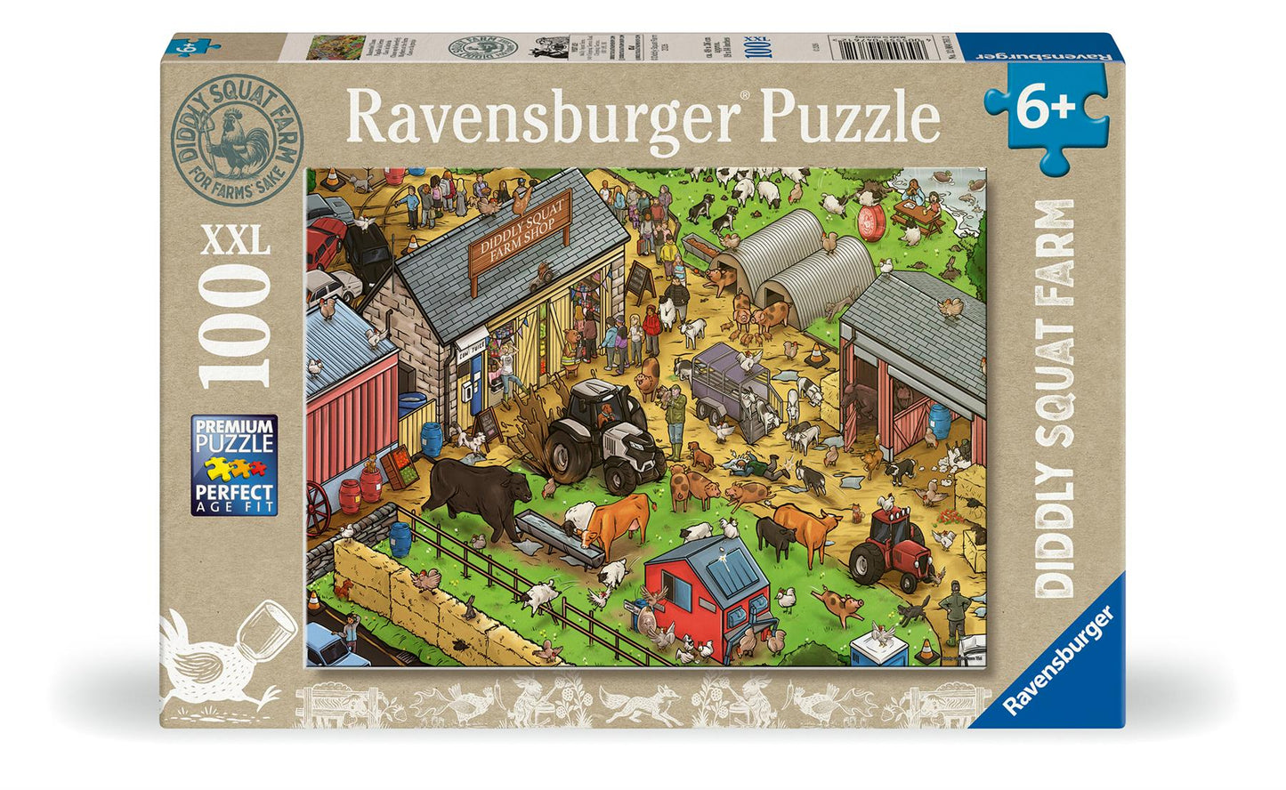 PRE-ORDER Diddly Squat Farm 100 XXL Piece Jigsaw Puzzle
