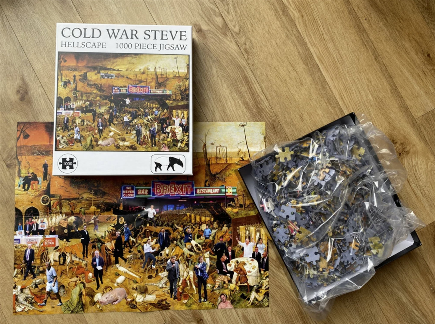 Cold War Steve 'Hellscape' 1000 Piece Jigsaw