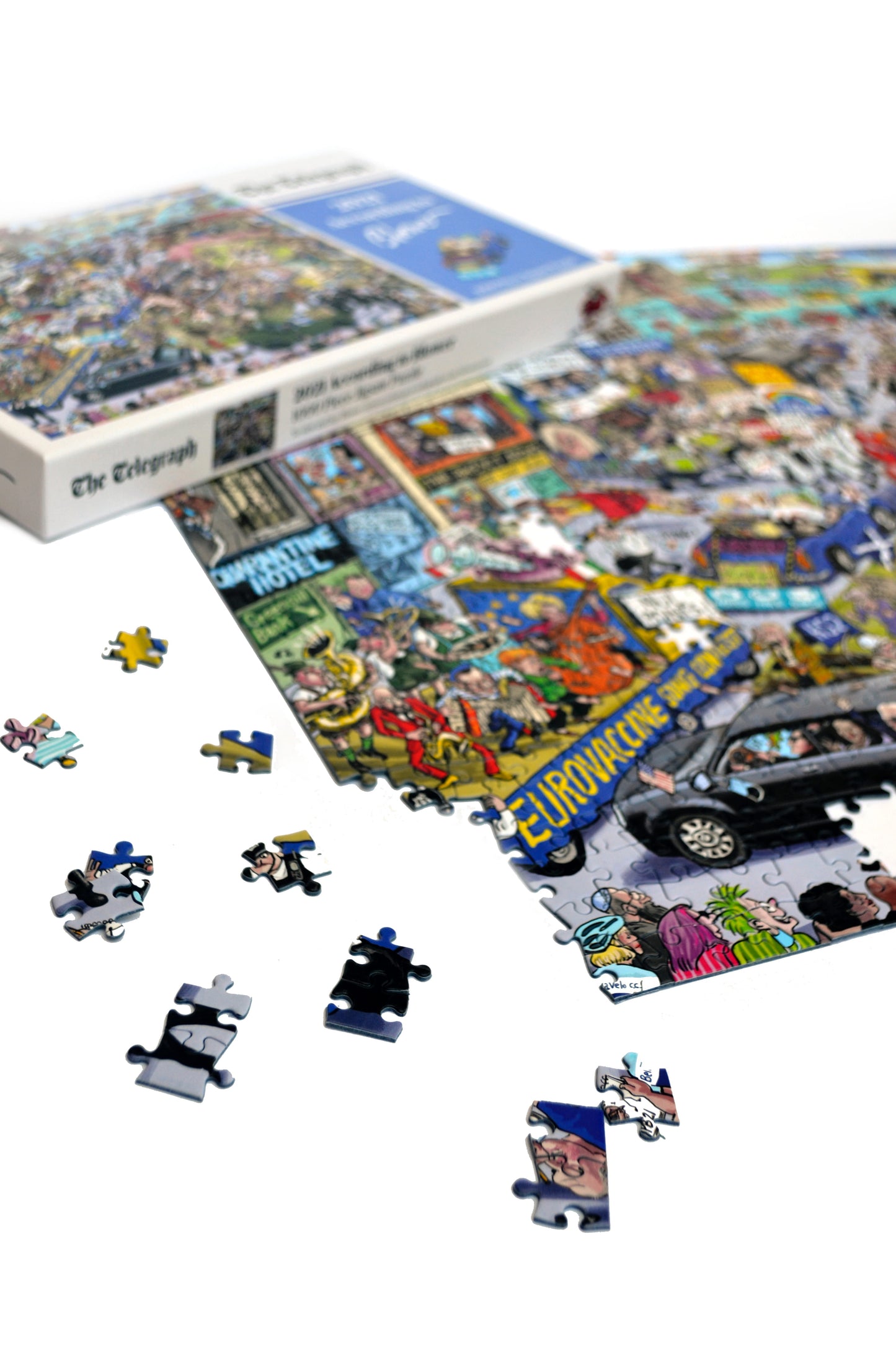 2021 According to Blower 1000 or 300 Piece Jigsaw Puzzle