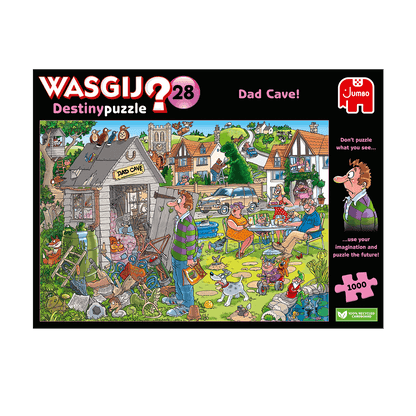 Wasgij Destiny 28 Dad Cave 1000 Piece Jigsaw Puzzle
