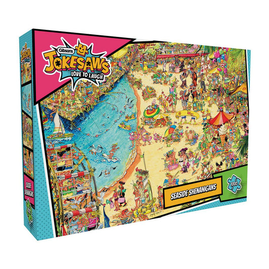 Seaside Shenanigans 1000 Piece Jigsaw Puzzle