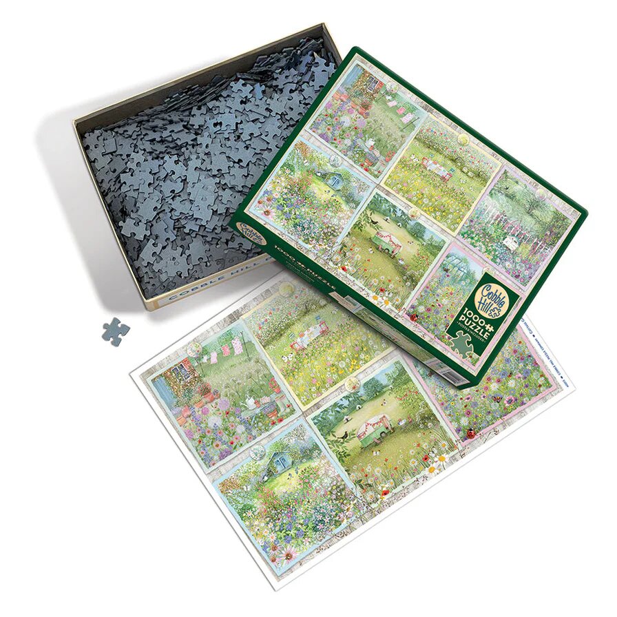 Cottage Gardens 1000 Piece Jigsaw Puzzle