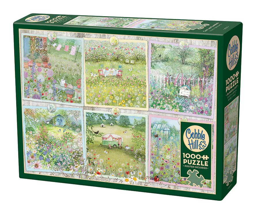 Cottage Gardens 1000 Piece Jigsaw Puzzle