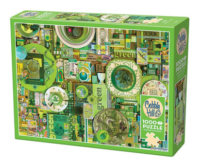 Green 1000 Piece Jigsaw Puzzle