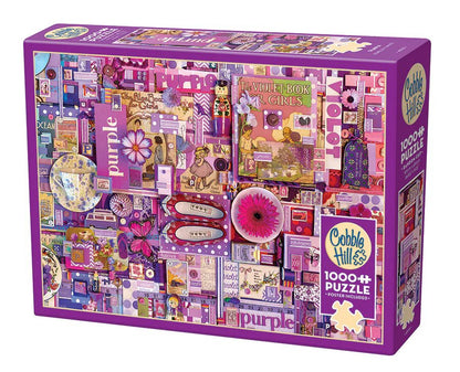 Purple 1000 Piece Jigsaw Puzzle
