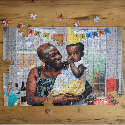 Personalised Photo Jigsaw Puzzle 1000 / 500 / 400 Pieces