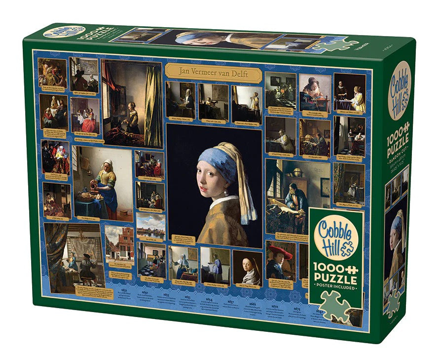 Vermeer  1000 Piece Jigsaw Puzzle