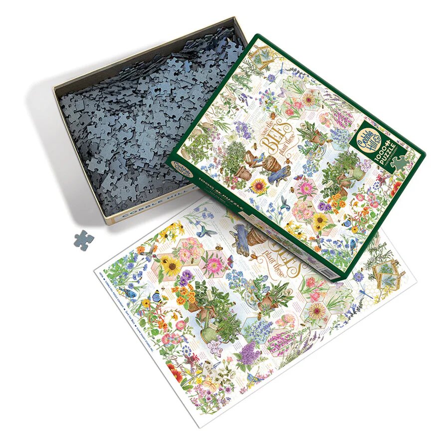 Save The Bees 1000 Piece Jigsaw Puzzle