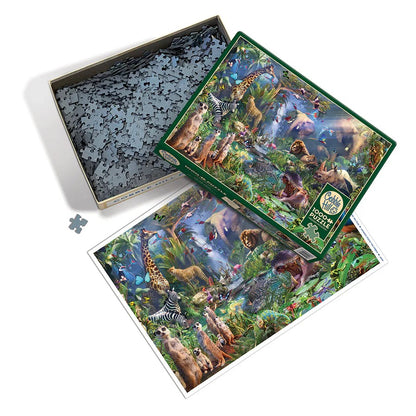 Into the Jungle  1000 Piece Jigsaw Puzzle