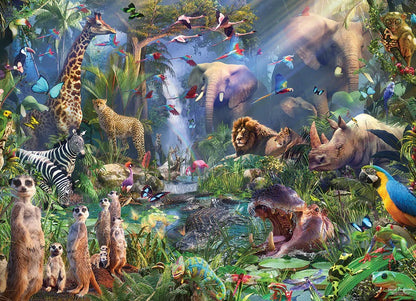 Into the Jungle  1000 Piece Jigsaw Puzzle