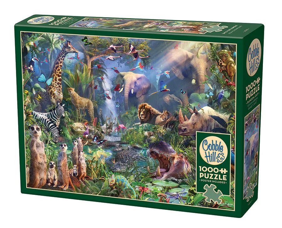 Into the Jungle  1000 Piece Jigsaw Puzzle