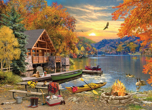 Lakeside Retreat  1000 Piece Jigsaw Puzzle