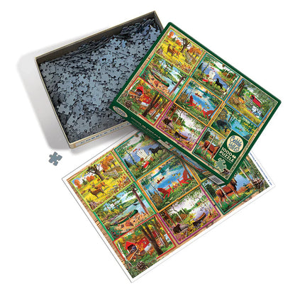 Postcards from Lake Country 1000 Piece Jigsaw Puzzle