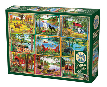 Postcards from Lake Country 1000 Piece Jigsaw Puzzle