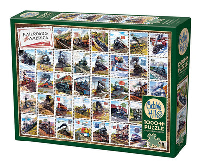 Railroads of America 1000 Piece Jigsaw