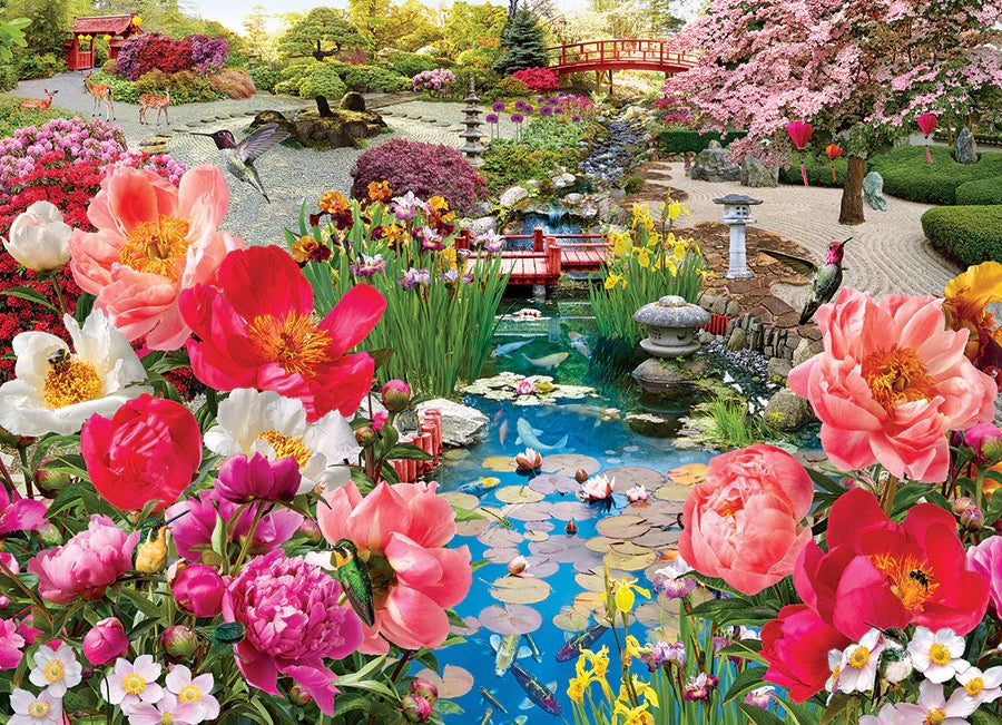 Japanese Garden  1000 Piece Jigsaw Puzzle