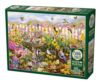 Backyard Bird Bath 1000 Piece Jigsaw Puzzle