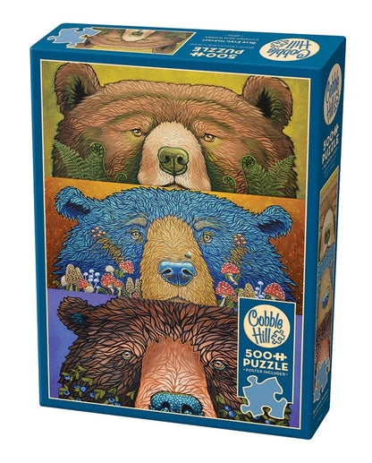 Bear Eyes: Harvest 500 Piece Jigsaw Puzzle