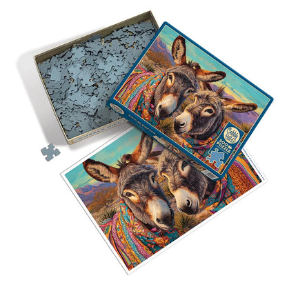Dos Burros 500 Piece Jigsaw Puzzle