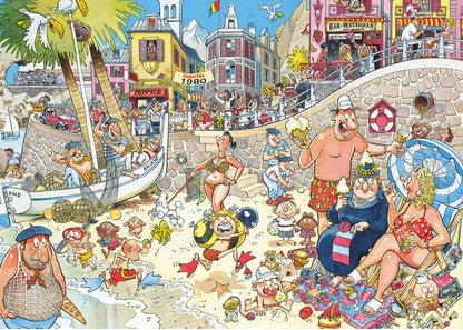 Wasgij Retro Destiny 8 High Season!  1000 Piece Jigsaw Puzzle