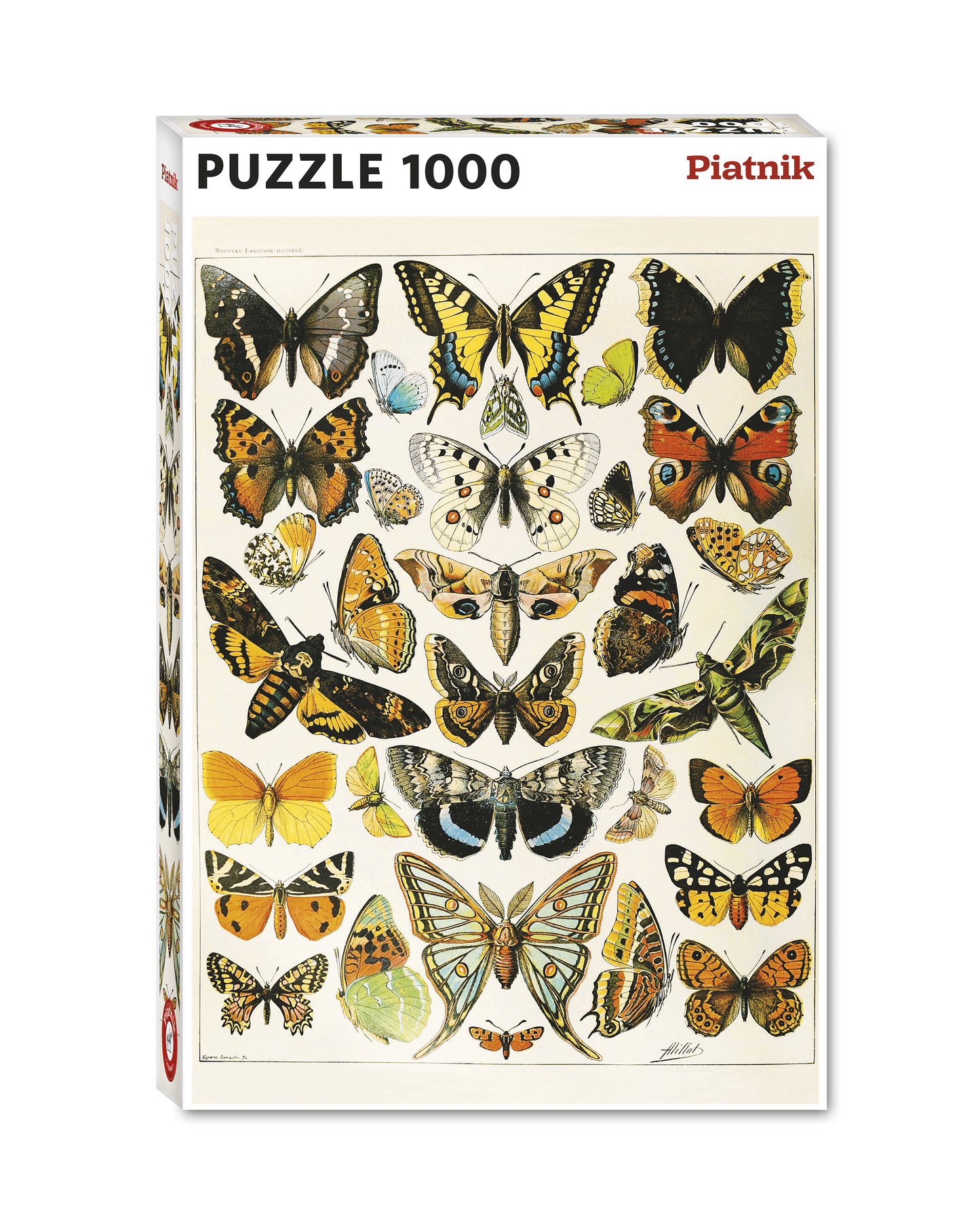 Butterflies & moths 1000 Piece Jigsaw Puzzle