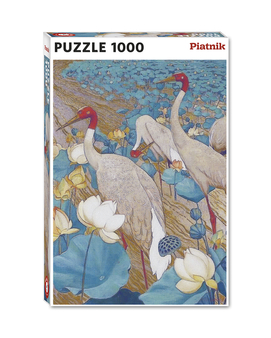 Ying Yang Plumage 1000 Piece Jigsaw Puzzle